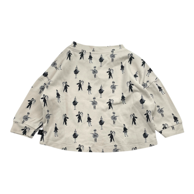 Monkind shirt, cream | 2-3y