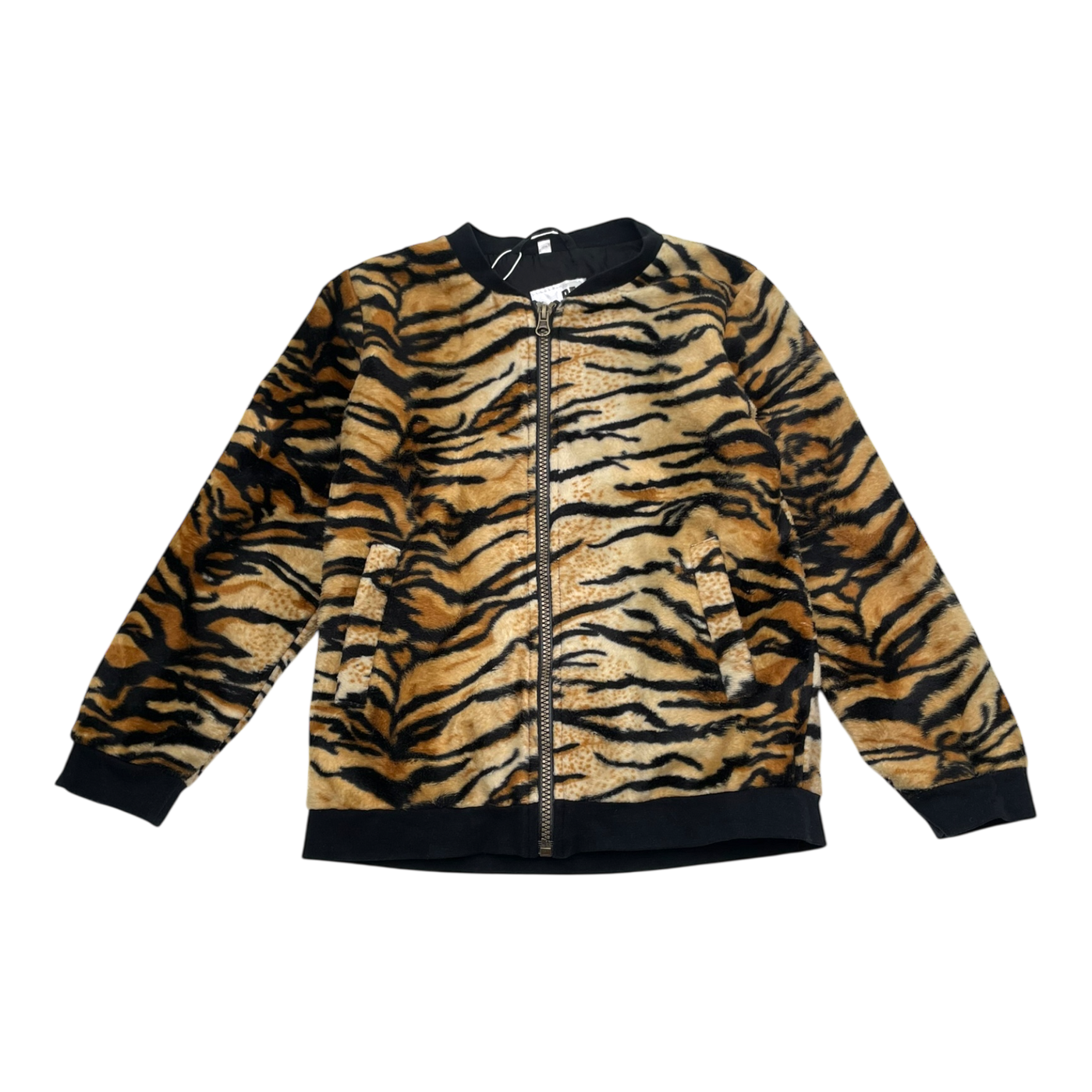 Vimma faux fur bomber jacket, tiger | 130cm