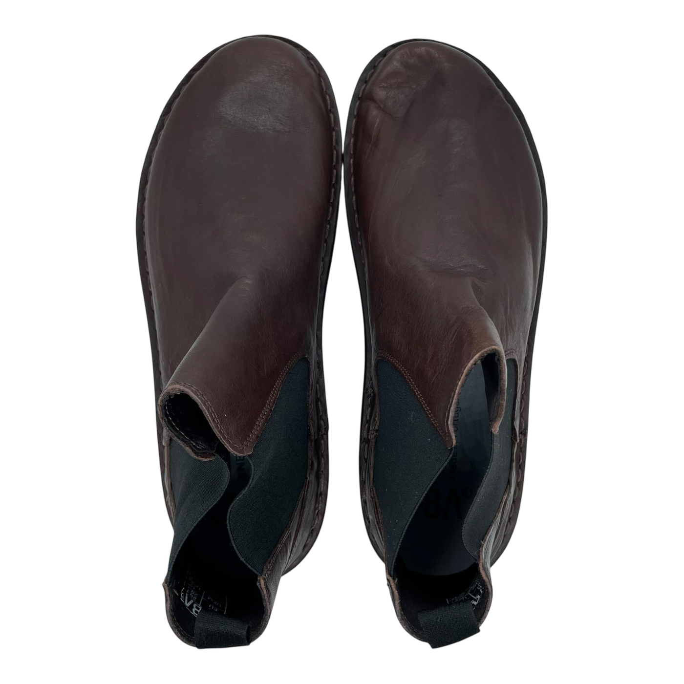 VIBAe Helsinki leather boots, cocoa brown | 45