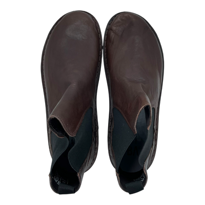 VIBAe Helsinki leather boots, cocoa brown | 45