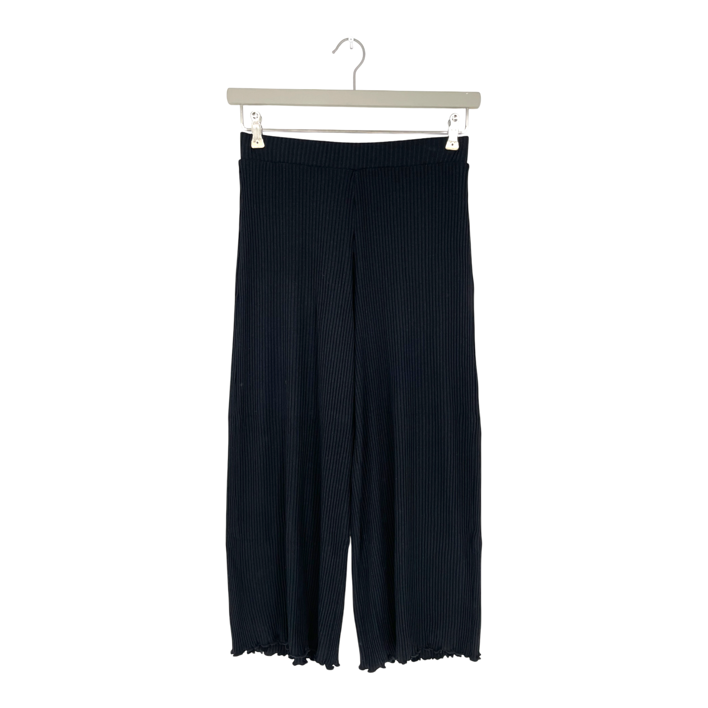 Toive wide rib culottes, black | woman S