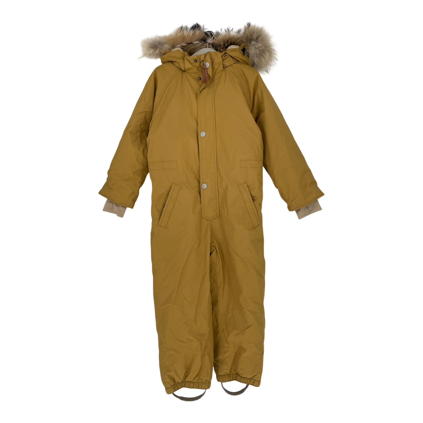 Mini A Ture matwanni fleece lined snowsuit fur, amber | 116cm