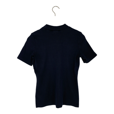 Aarre rib t-shirt, black | woman M