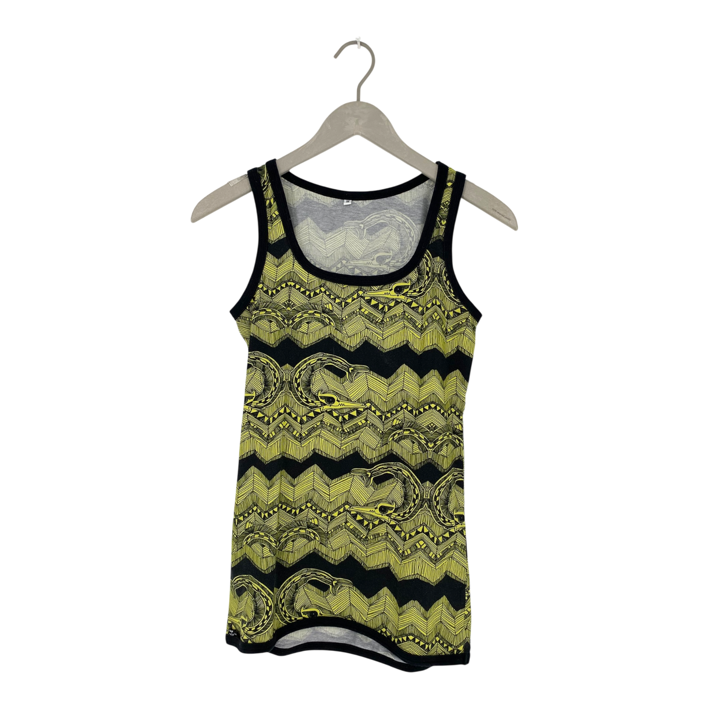 Ommellinen top, black & yellow | woman M