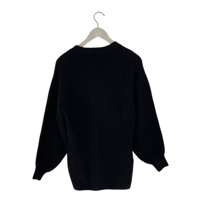 Makia merino sweater, black | woman XS