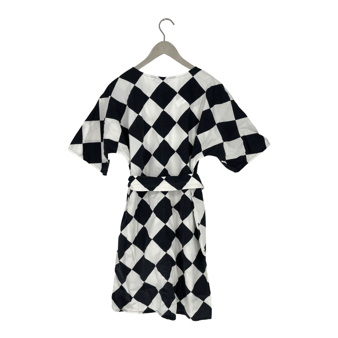 Marimekko rajaton vinokana dress, black / white | woman S