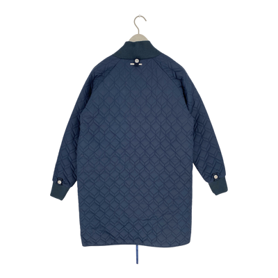 Embassy of Bricks and Logs inzip bundaberg jacket, blue | woman S