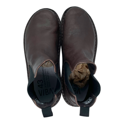 Vibe Helsinki Lederstiefel, Kakao Brown | 43