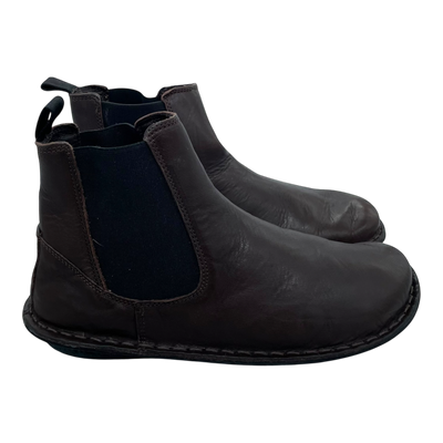 VIBAe Helsinki leather boots, cocoa brown | 39