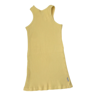 Metsola sleeveless dress, yellow | 134/140cm