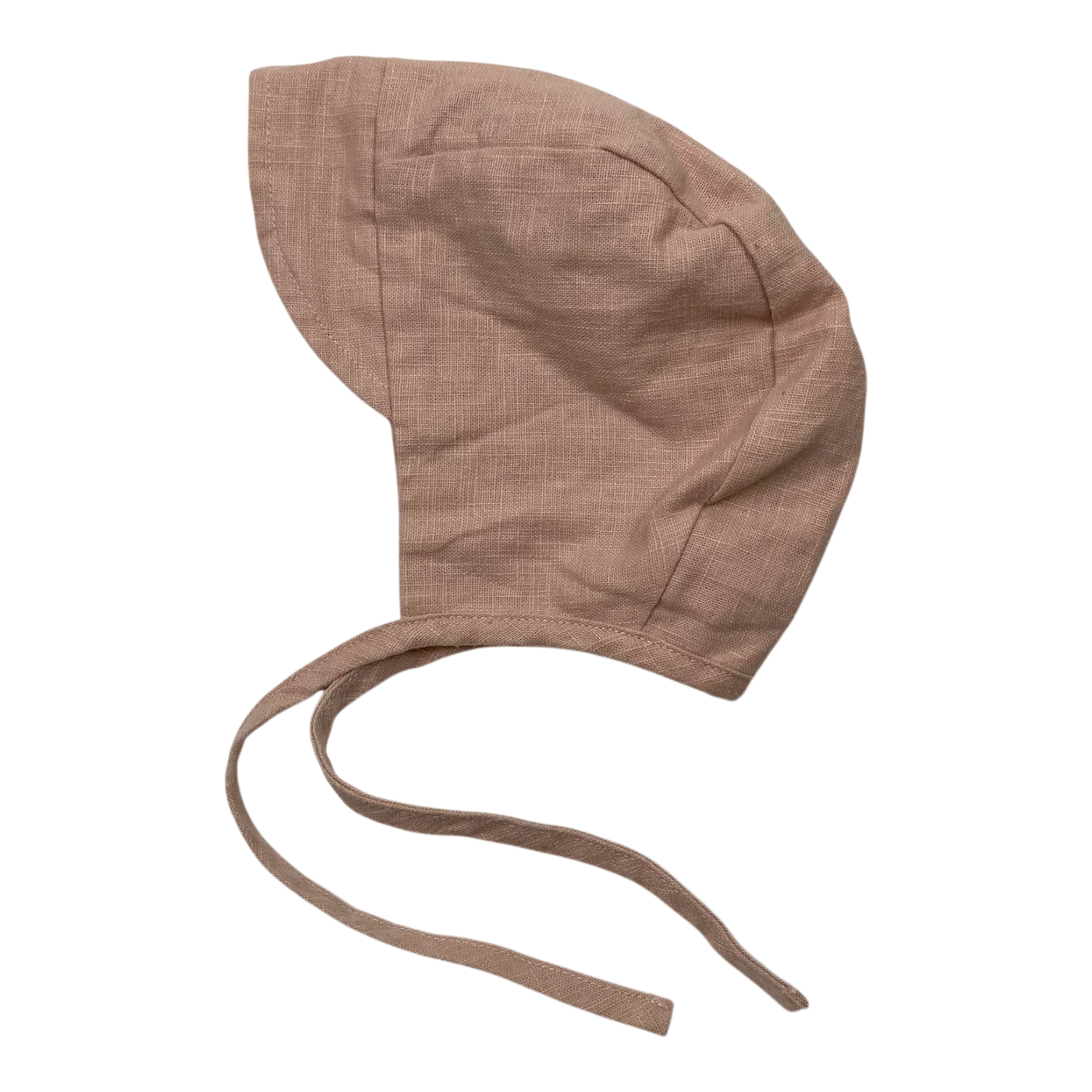 Kaiko linen summer cap, dusty pink | 3-6 m