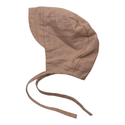 Kaiko linen summer cap, dusty pink | 3-6 m
