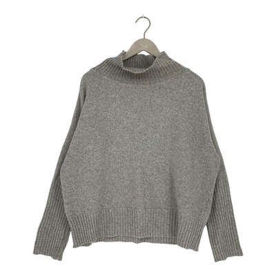 Papu turtleneck sweater, grey | woman M/L