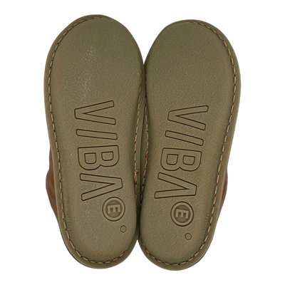 Vibe Zuma Lederschuhe, Cognac Brown | 39