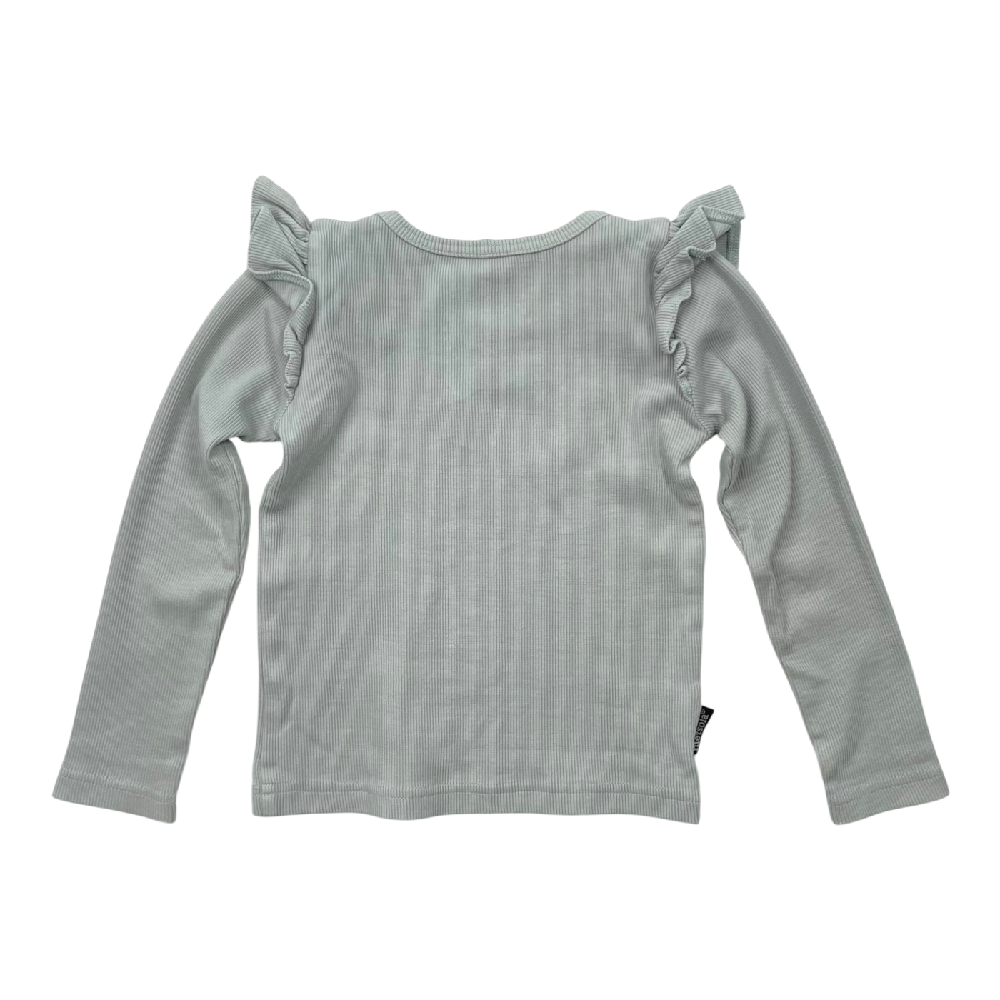 Metsola frill shirt, mint | 98cm
