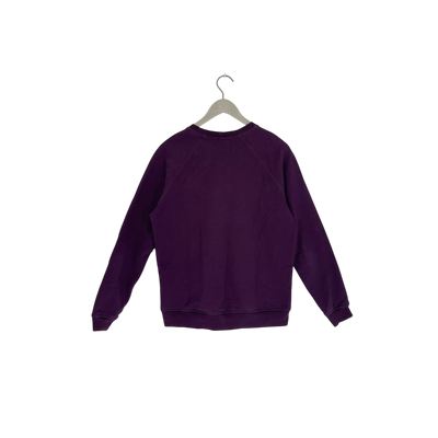 R-Collection logo sweatshirt, purple | woman S