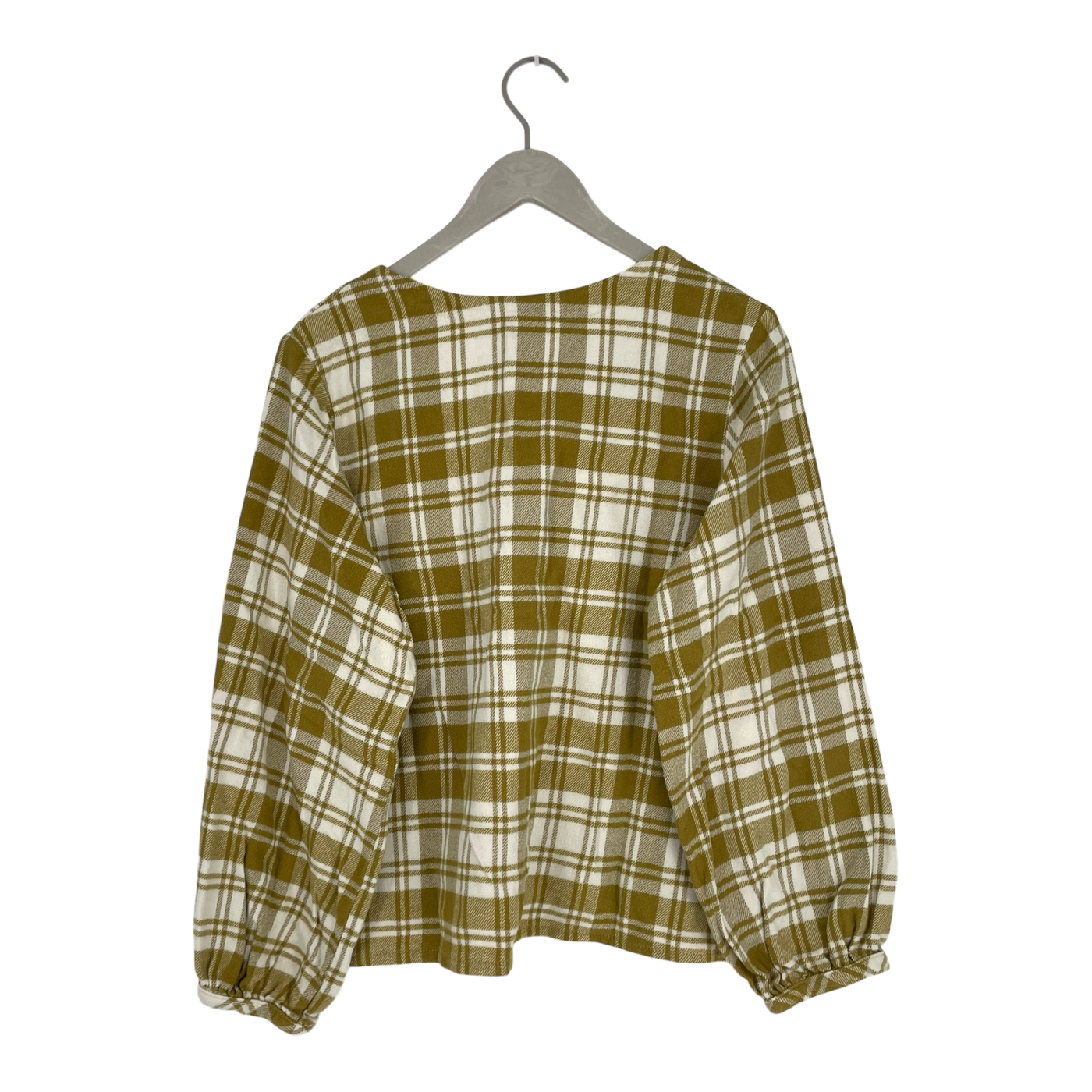 R-Collection kira flannel blouse, mustard | woman S