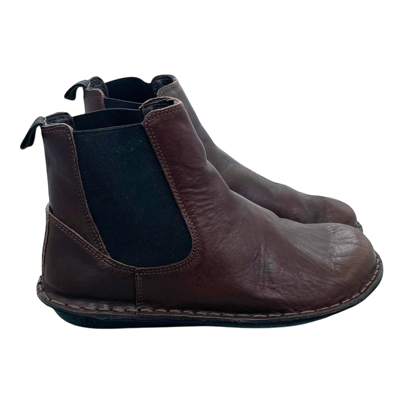 VIBAe Helsinki leather boots, cocoa brown | 37