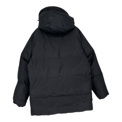 Embassy of Bricks and Logs astoria parka jacket, black | unisex L