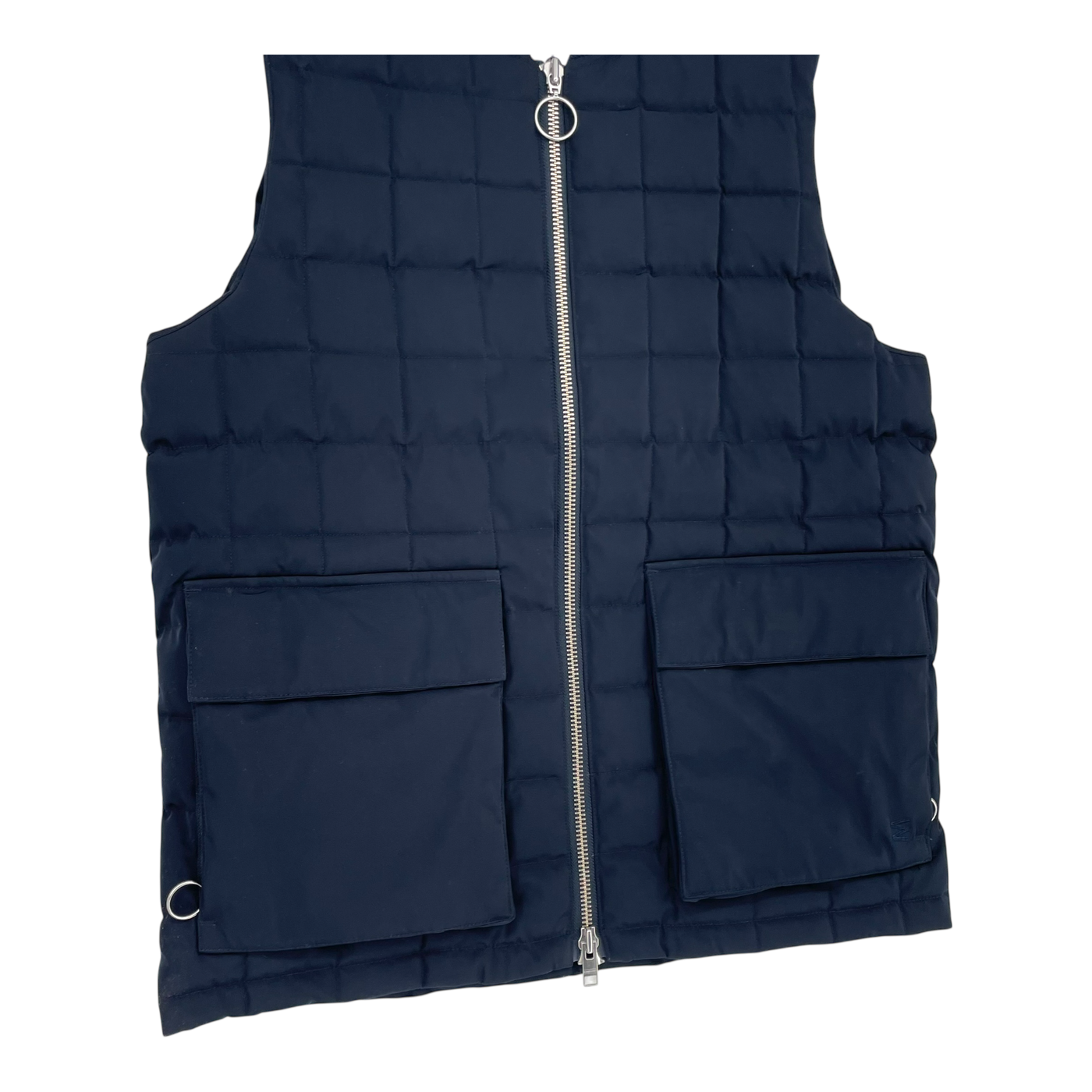 Embassy of Bricks and Logs whitton vest, dark navy | unisex L