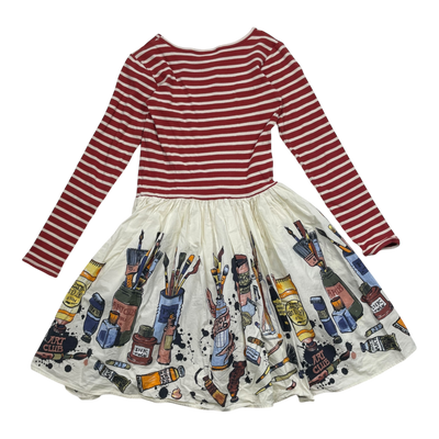 Molo casie dress, art club | 146/152cm