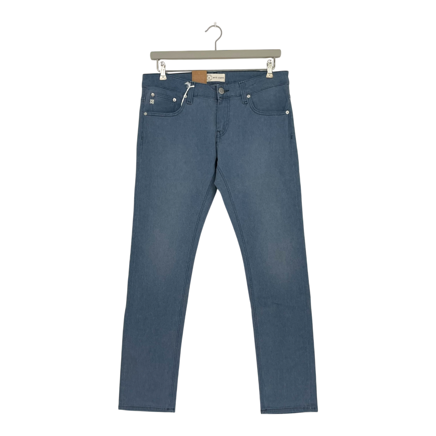 Mud Jeans lassen slim jeans, light denim blue | man 34/32