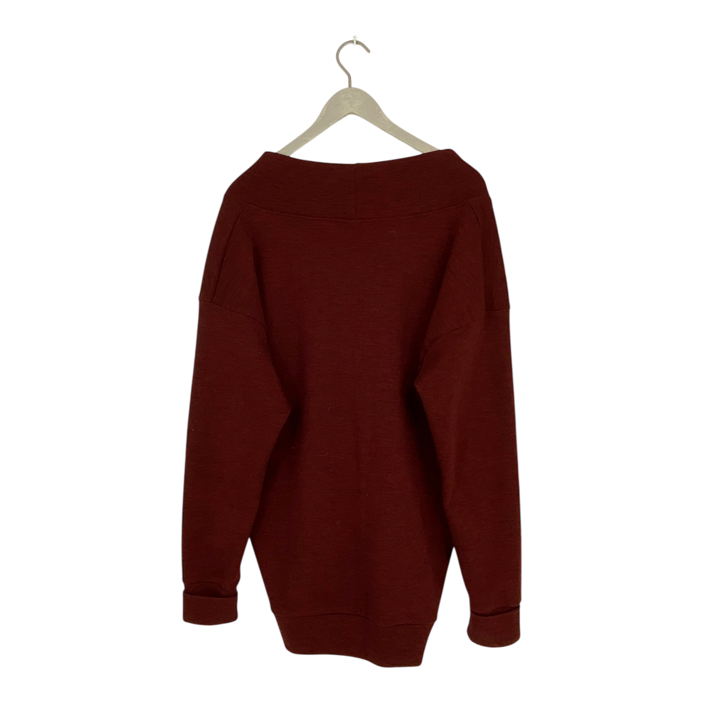 Ommellinen merino sweater, plum | woman XL/XXL