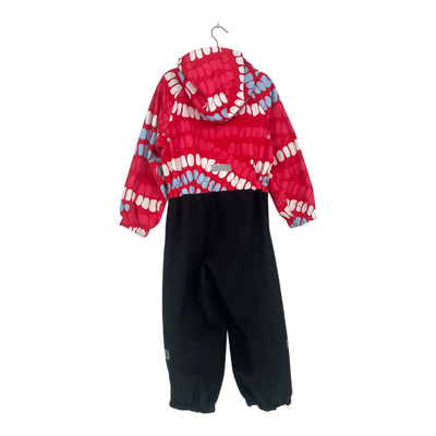 Reima kiddo segel midseason overall, red | 116cm