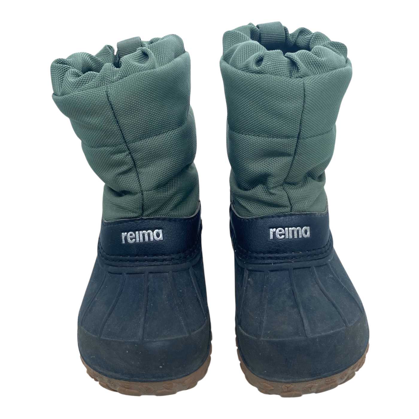 Reima loskari winter duck boots, forest green | 25