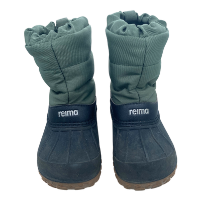Reima loskari winter duck boots, forest green | 25
