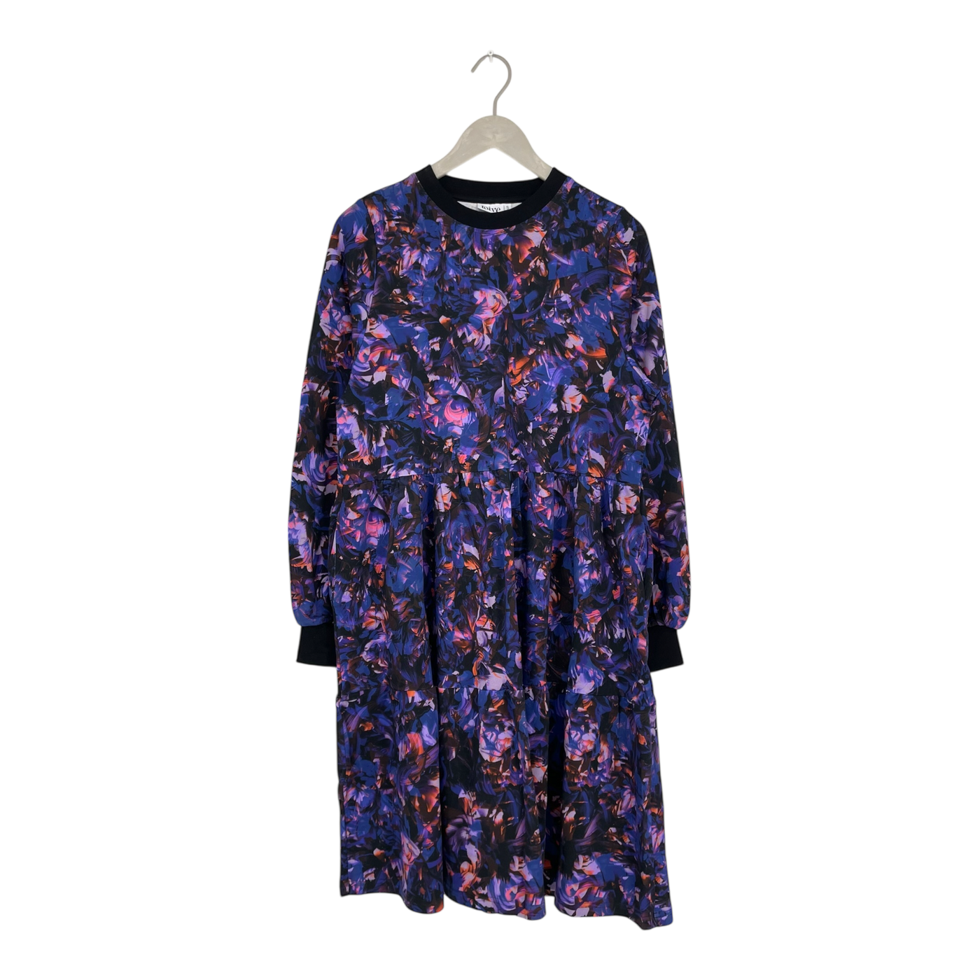Toive tiered dress, lila kide | woman S