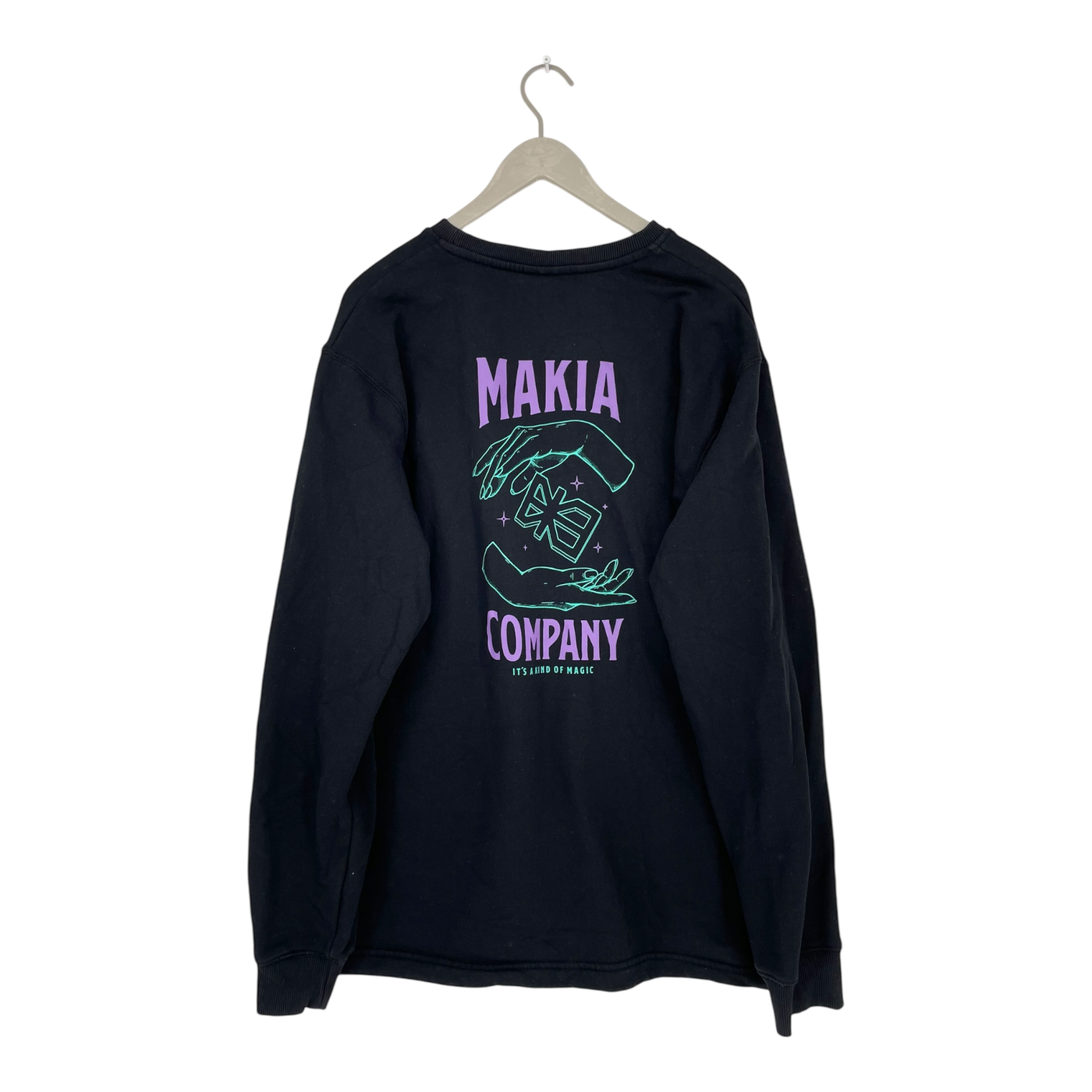 Makia sweatshirt, black | man XXL