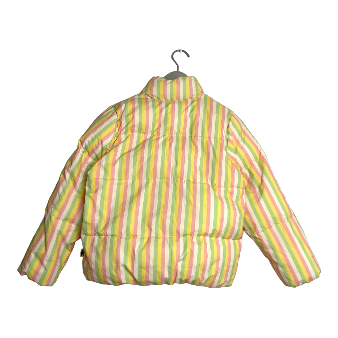 Mini Rodini puffer jacket, stripes | 140/146cm