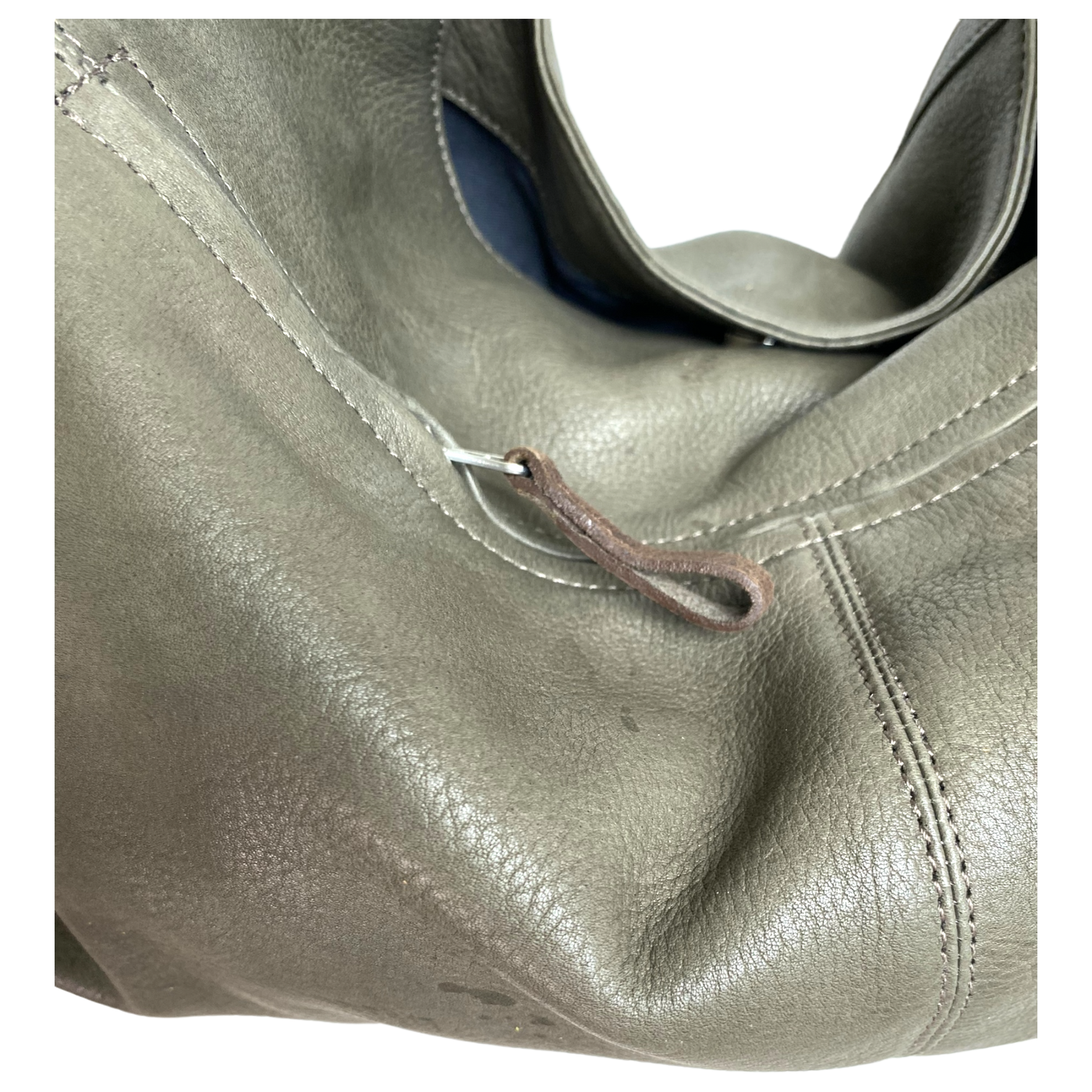 Harold's Bags leather chaza pouch medium, taupe