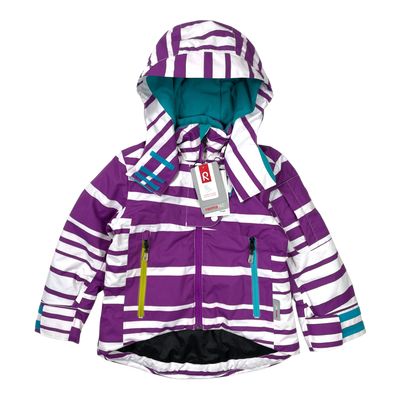 Reima sandya winter jacket, purple | 104cm