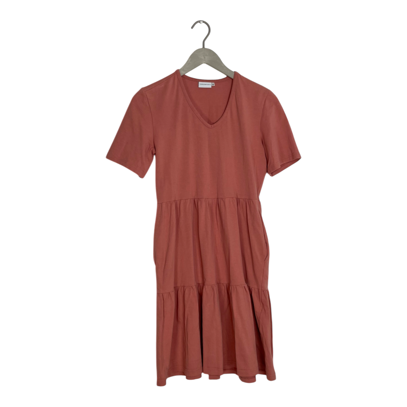 Versonpuoti t-shirt dress, salmon pink | woman XS