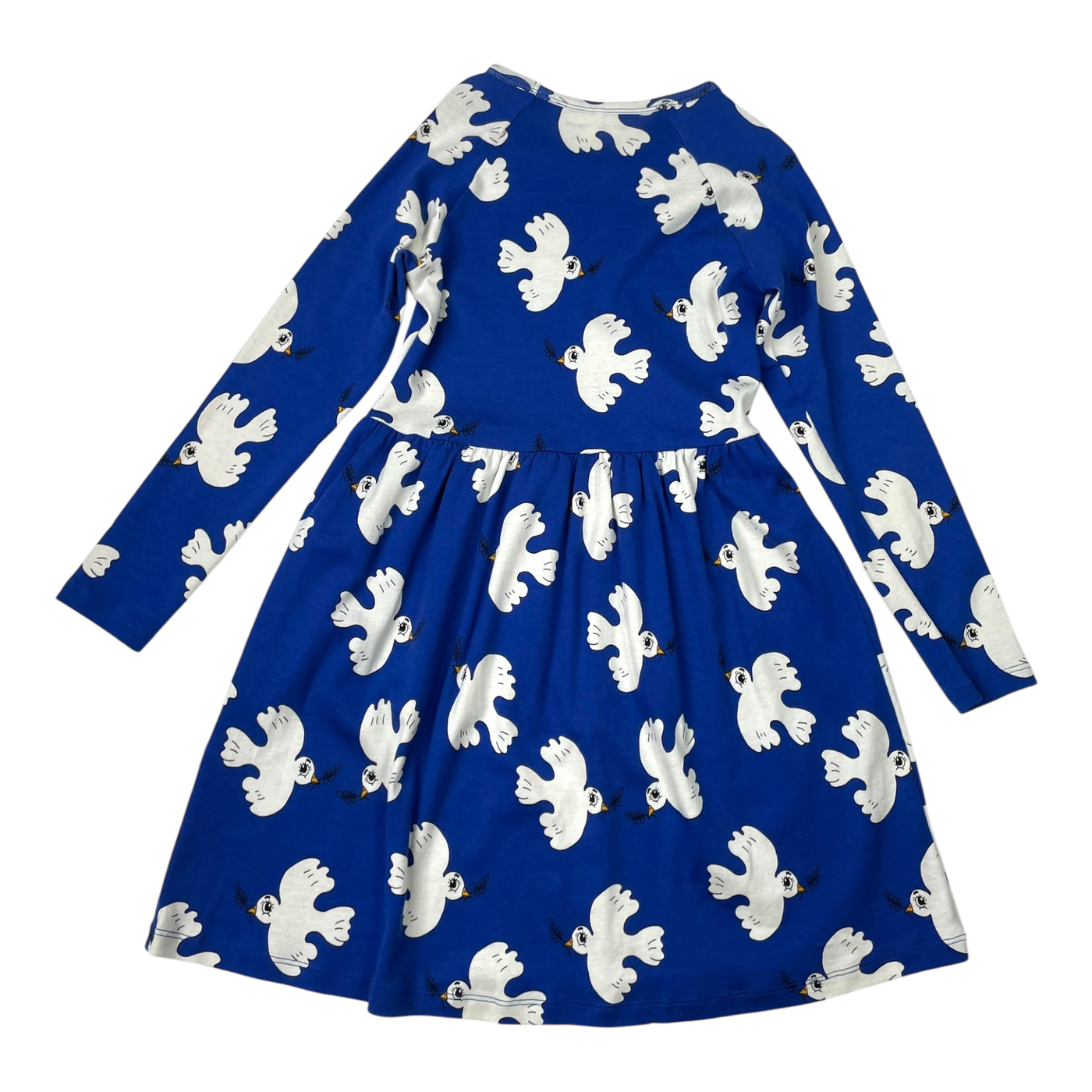 Mini Rodini x Wrangler dress, bird | 128/134cm