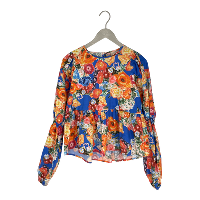 Kaiko double puff blouse, marigold | woman XS