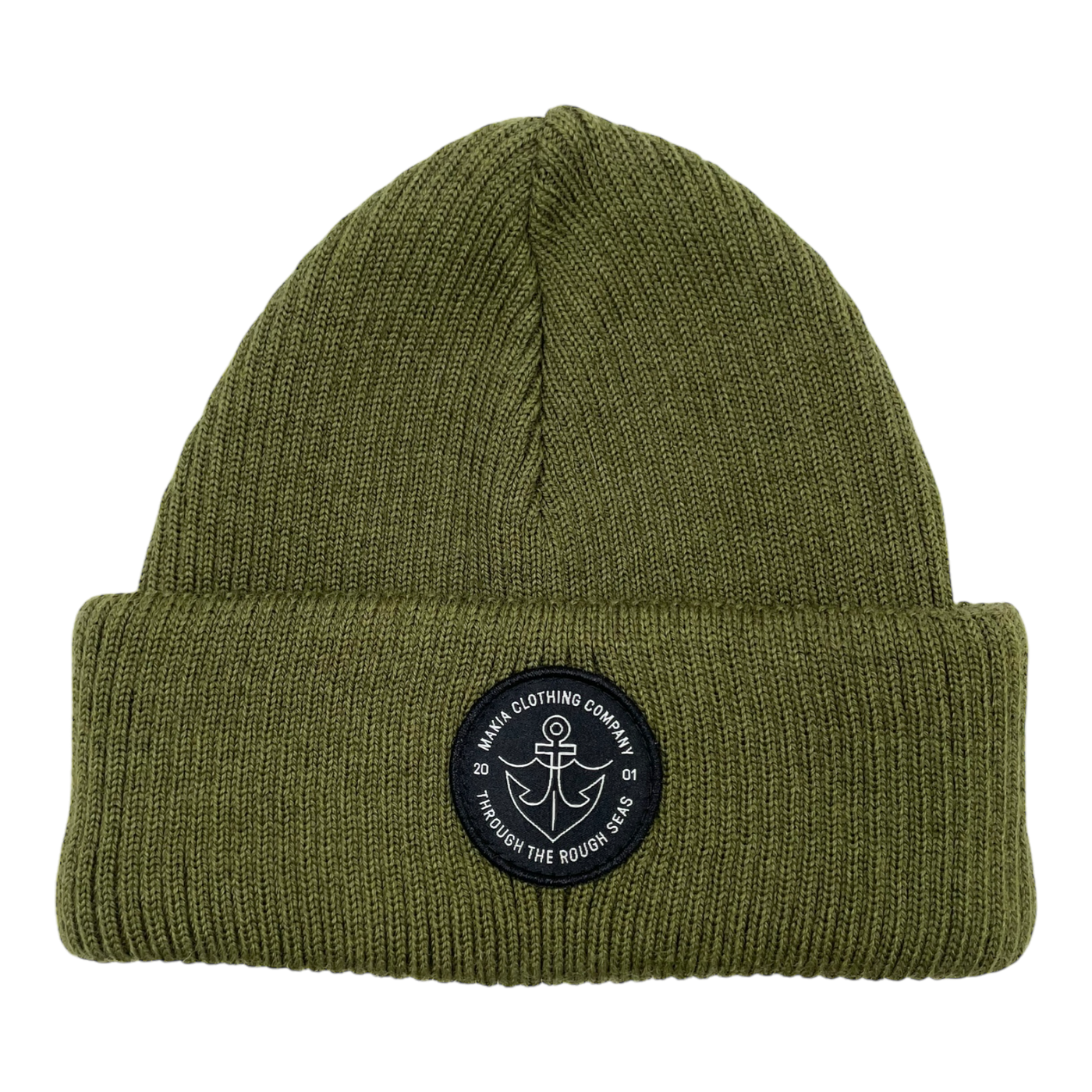Makia wool beanie, olive green | kids onesize