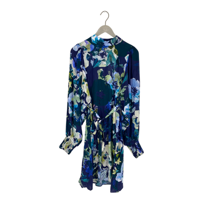 Kaiko puff dress, blue anemone | woman L