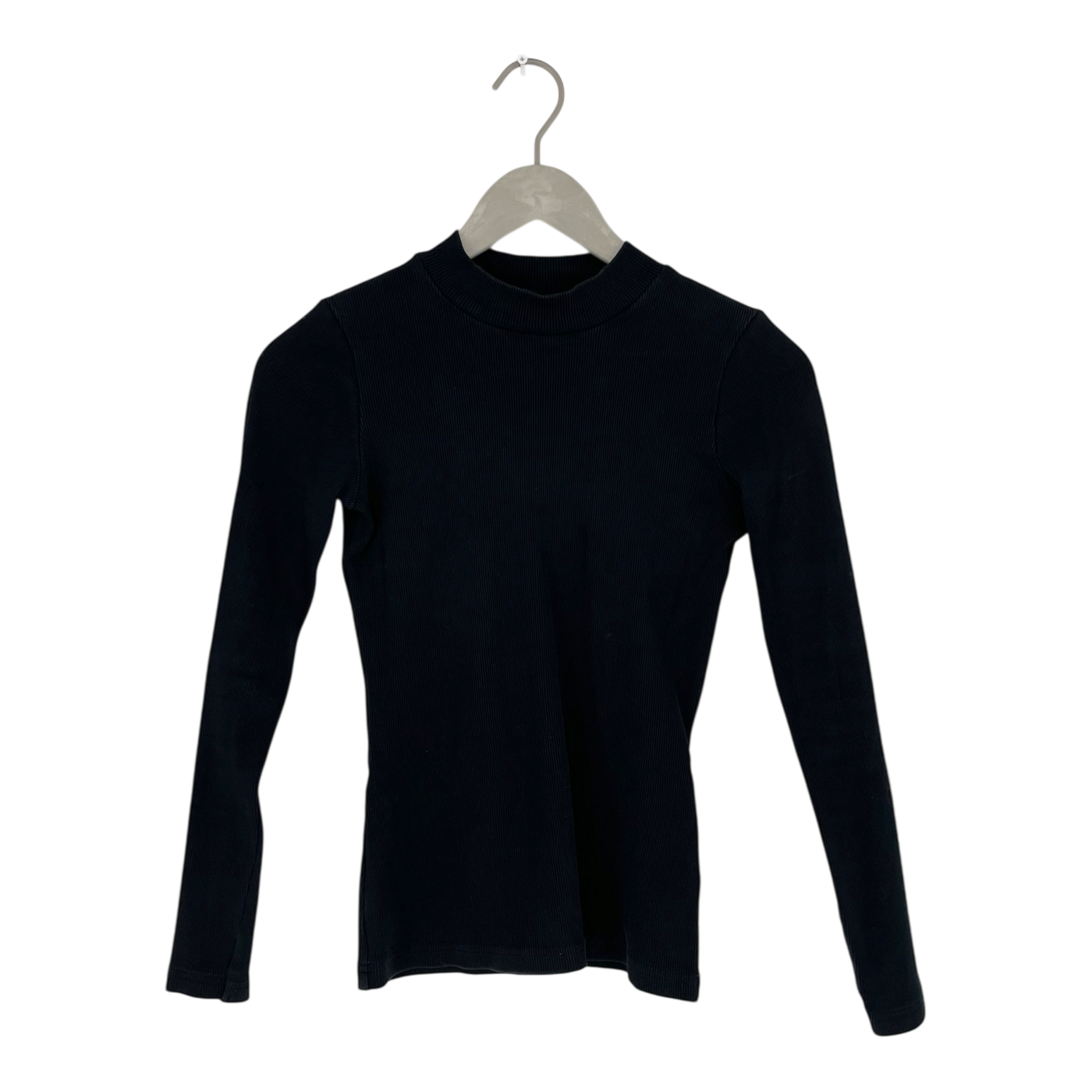 Aarre rib shirt, black | woman XS