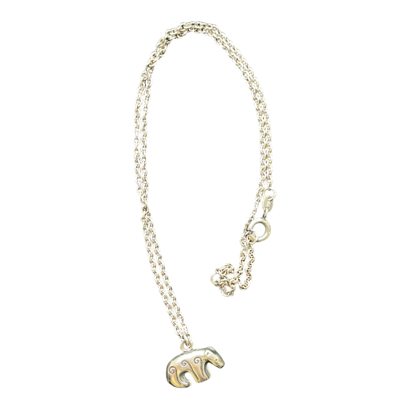 Kalevala Koru kalevalan karhu necklace, silver