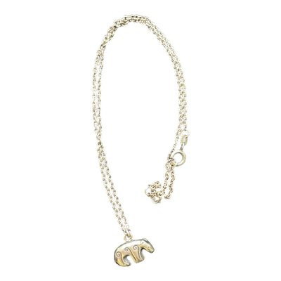 Kalevala Koru kalevalan karhu necklace, silver