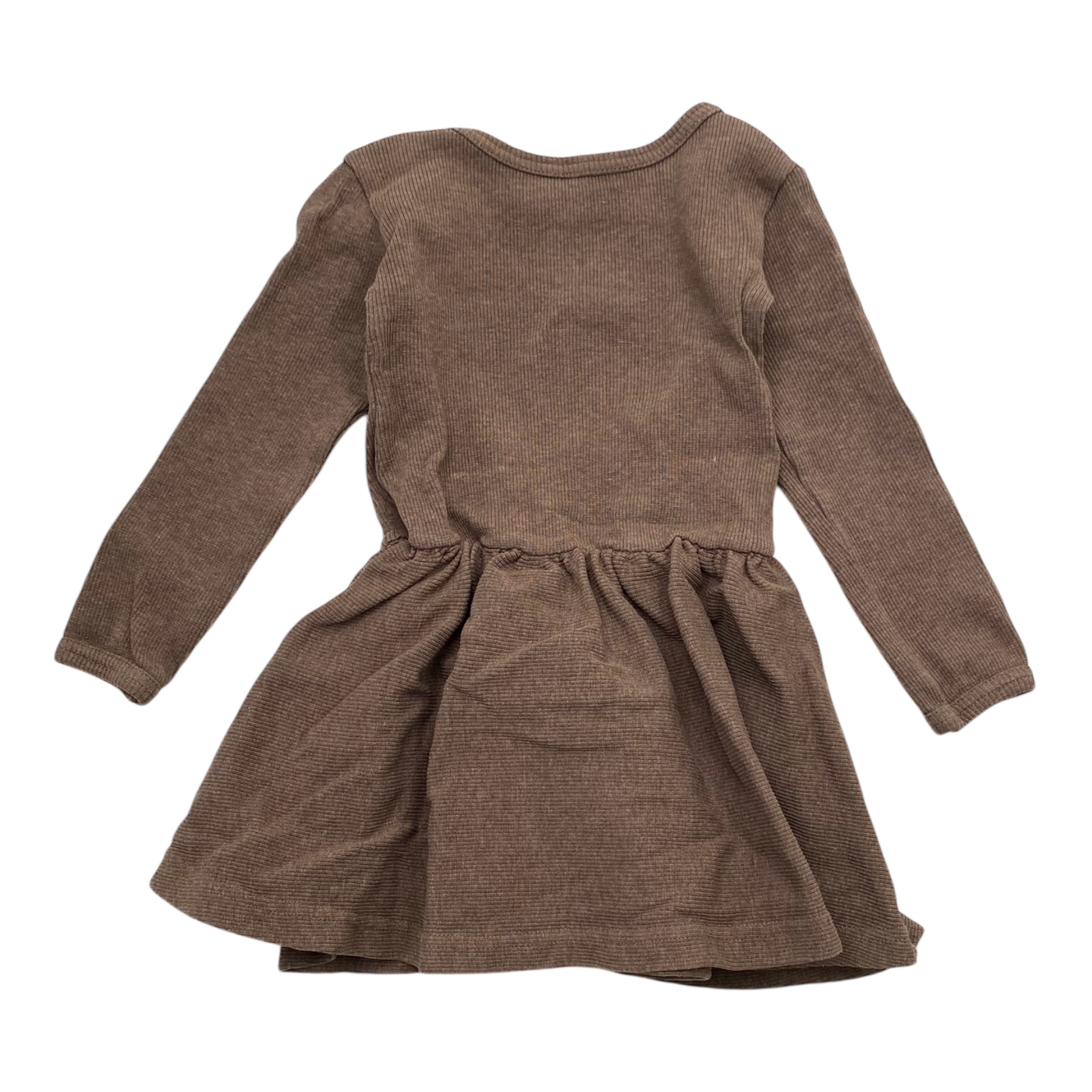 Metsola Rippenkleid, braun | 74/80 cm