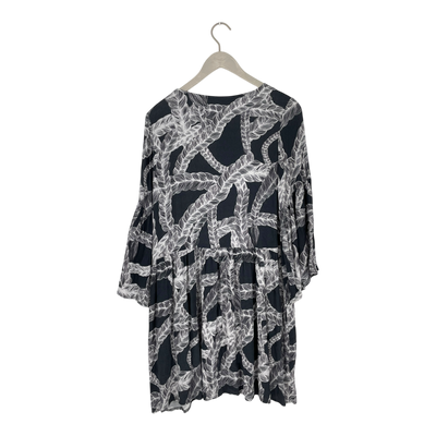 Vimma letti dress, grey / white | woman XS/S