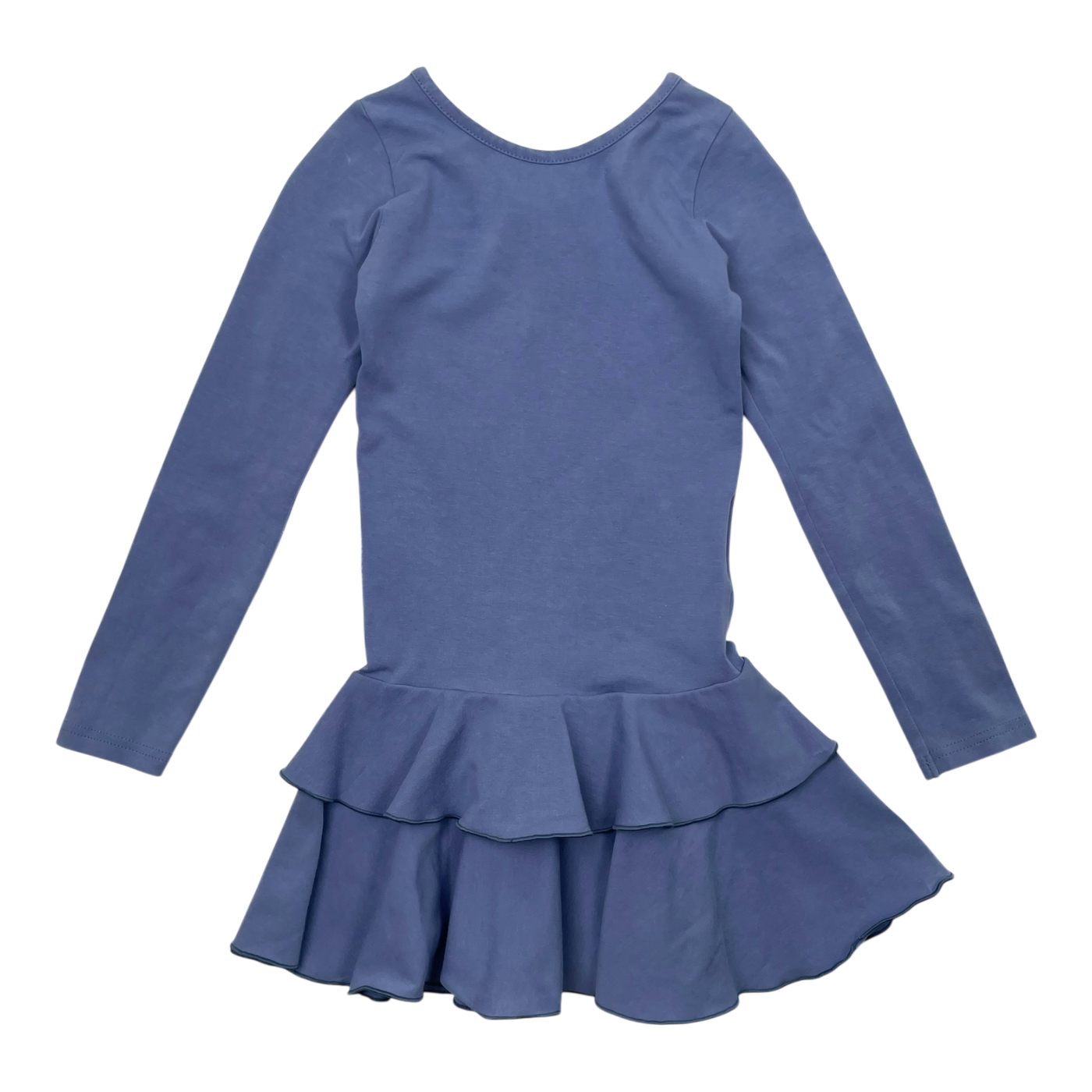 Gugguu frilla dress, blue | 98cm