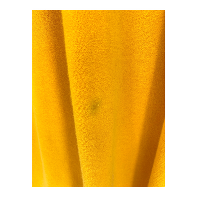 Marimekko hooded terry tunic, yellow | woman M