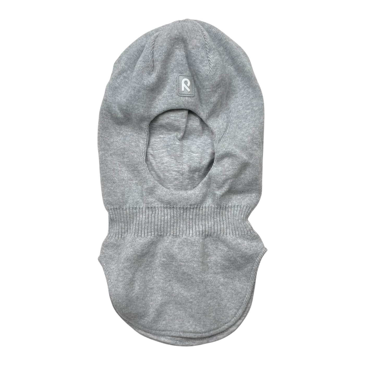 Reima cotton knitted balaclava, silver | 50cm