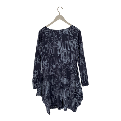 Papu kanto dress, dark grey | woman L