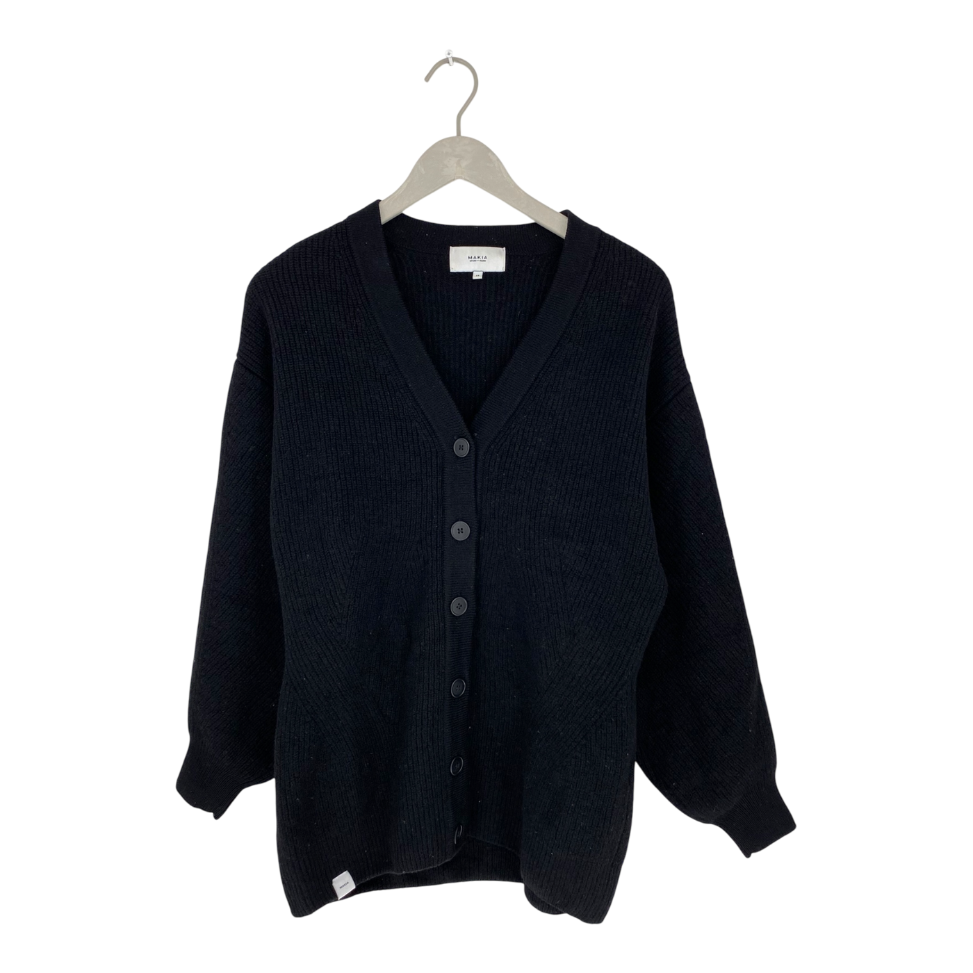 Makia merino sweater, black | woman XS